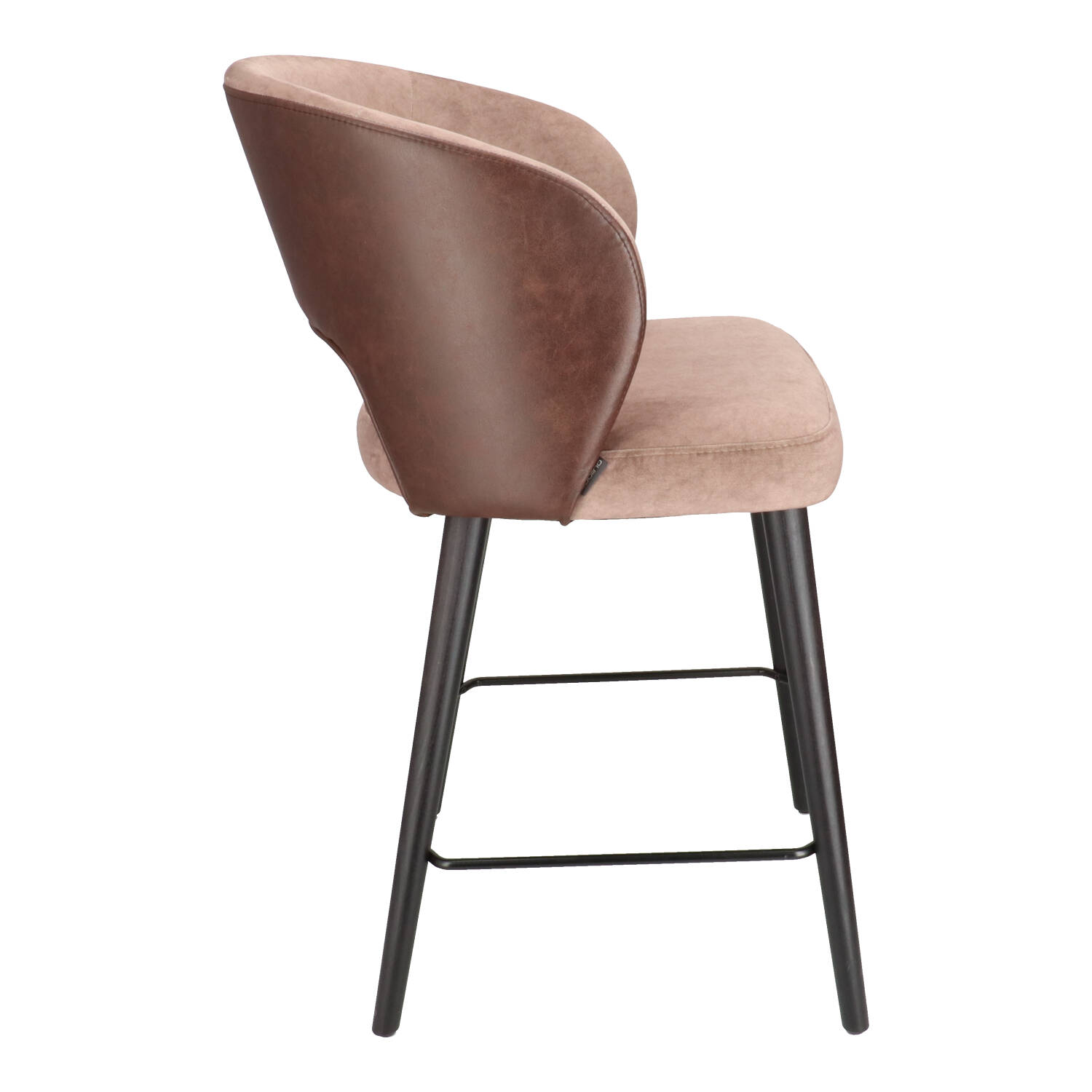 T LOLA H MOCCA  Brown design Low bar stool
